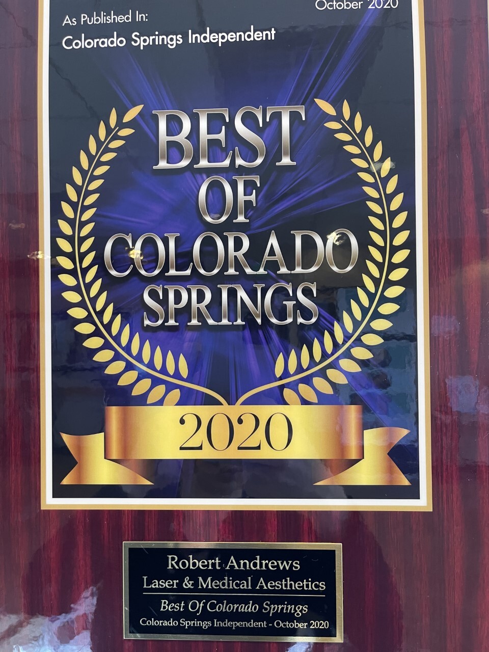 Robert Andrews award
